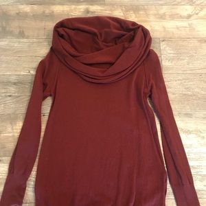 Burgundy sweater